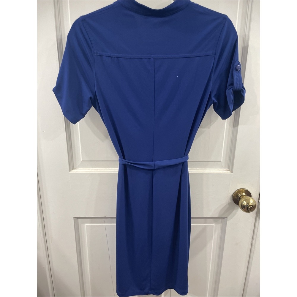 Fenn Wright Mansion Formal Solid Blue Polyester S… - image 7